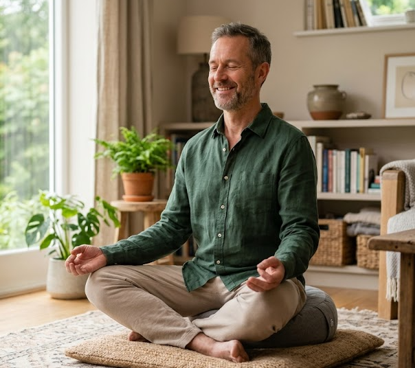 Pokojná meditácia pri vode – santir.eu